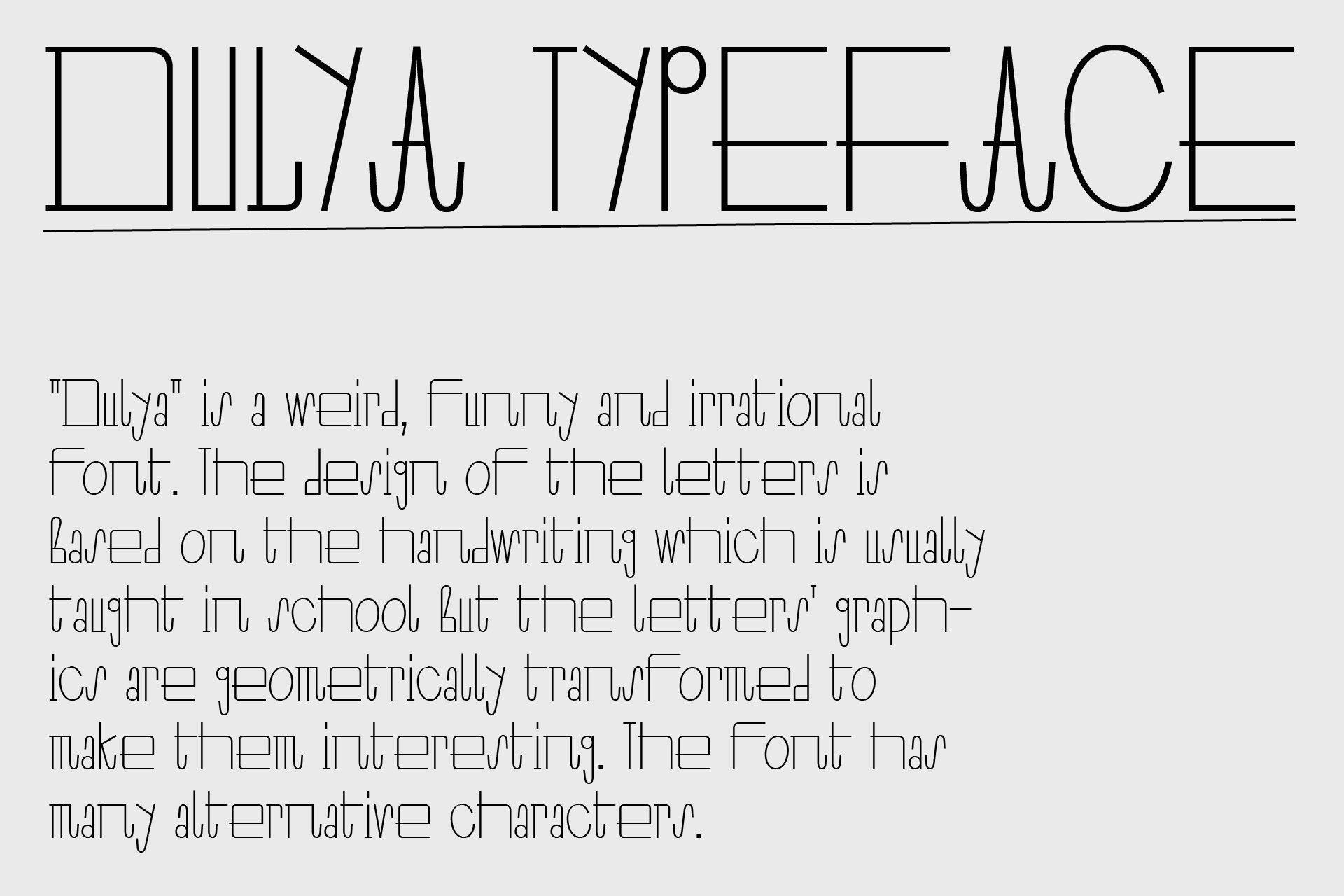 dulya font 14 227