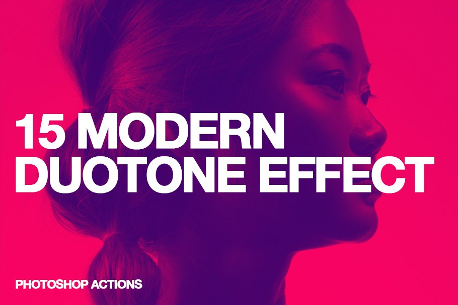 15 Modern Duotone Effect - Actioncover image.