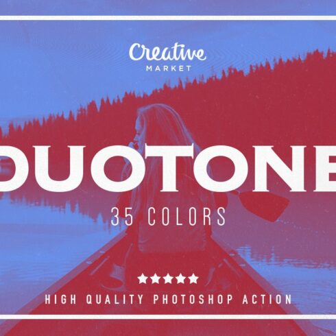 Duotone Photoshop Actioncover image.