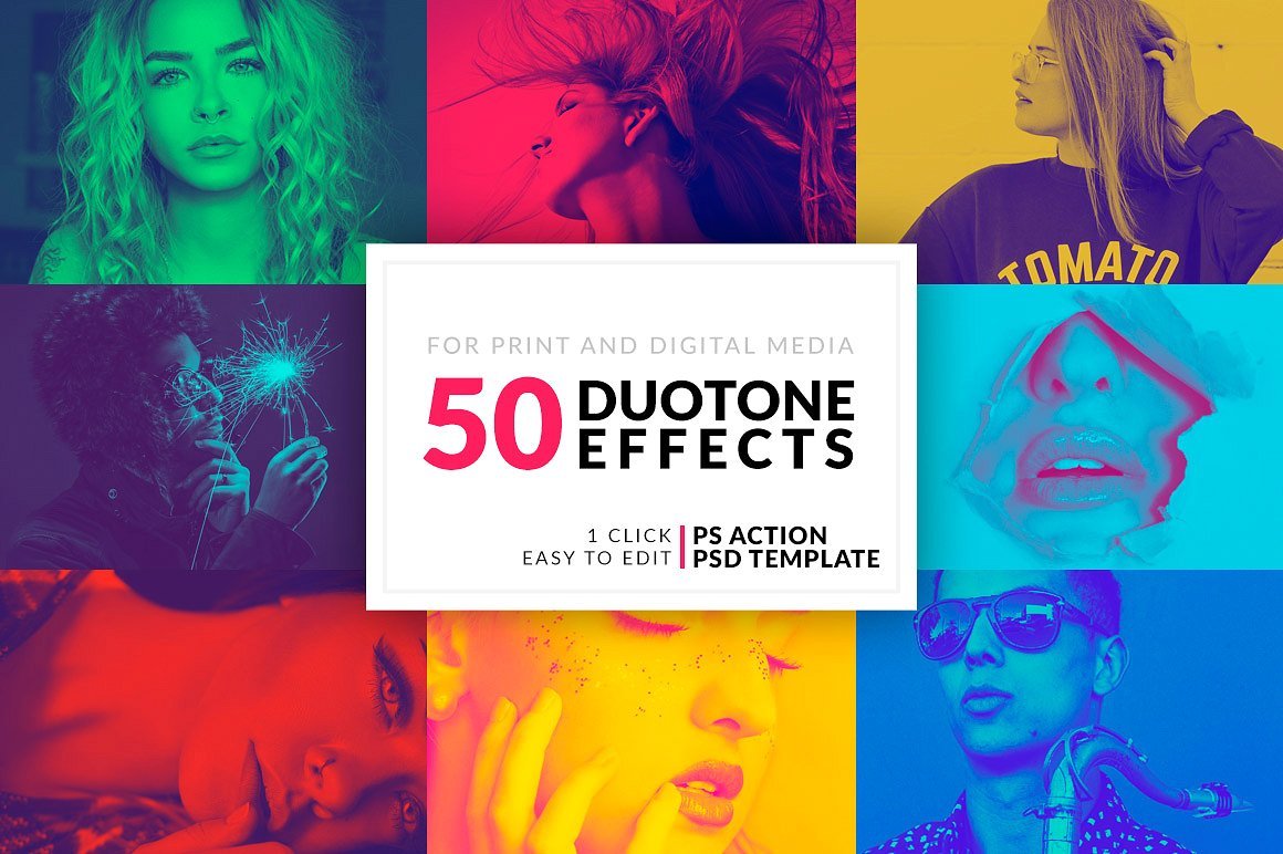 Duotone and Gradient Actions Bundlepreview image.
