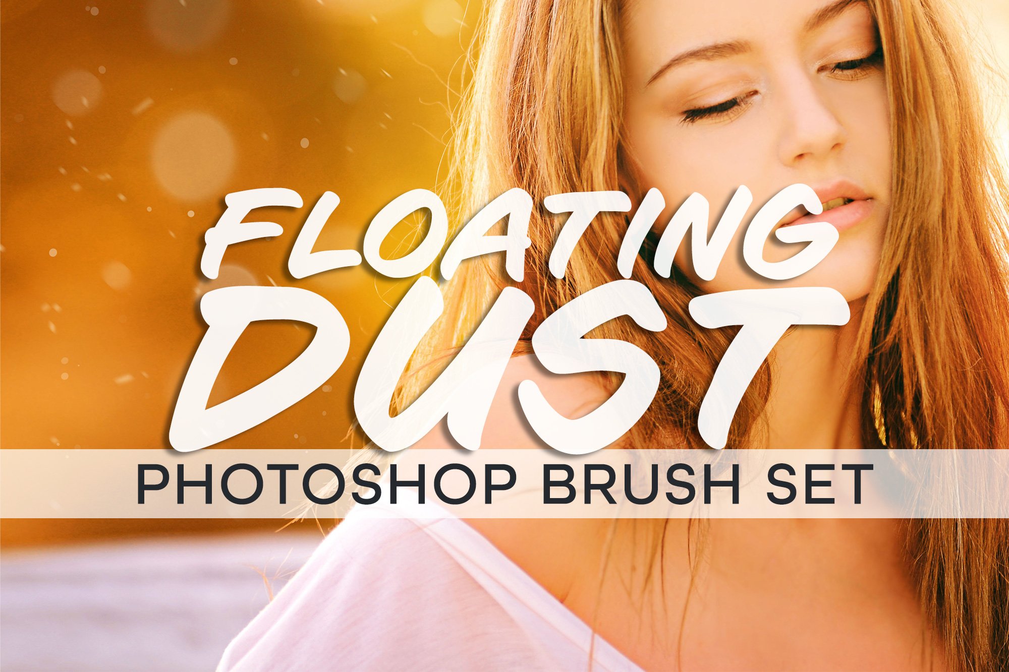 23 Floating Dust Photoshop Brush Setcover image.