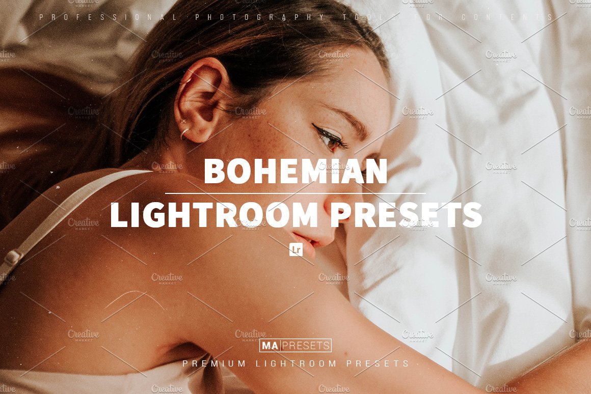 10 BOHEMIAN Lightroom Presetscover image.