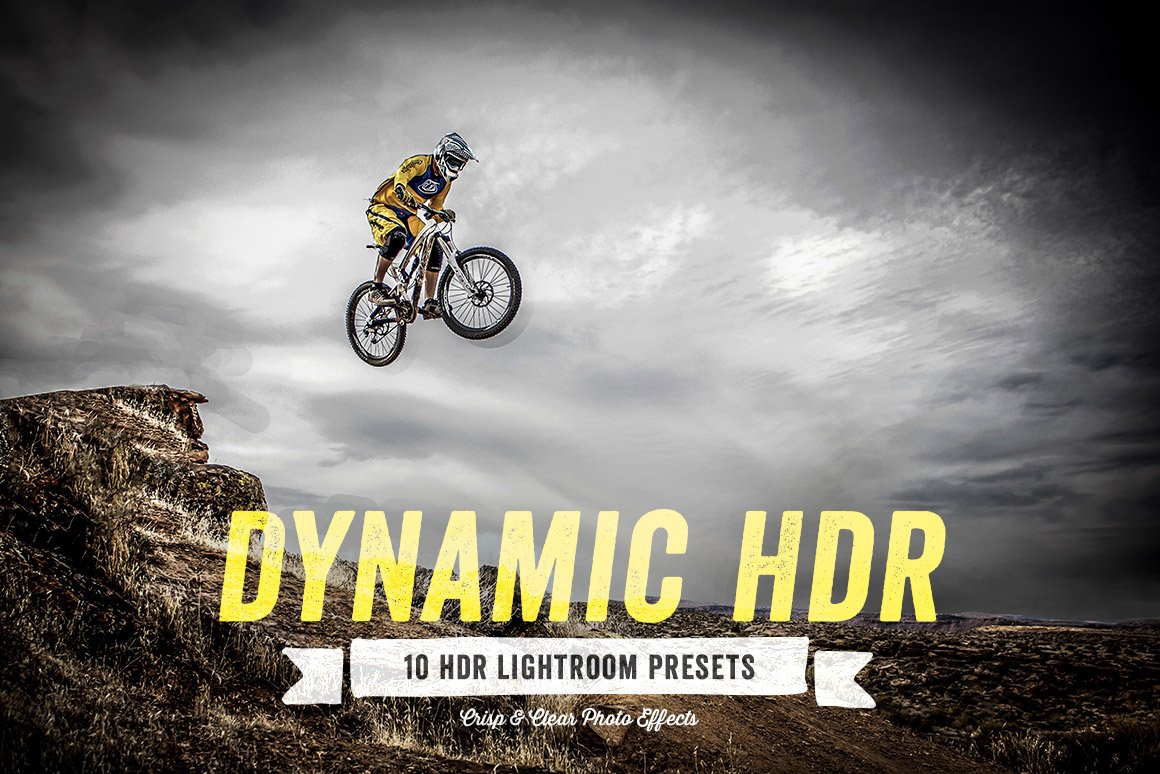 Dynamic HDR Lightroom Presets Vol 1cover image.