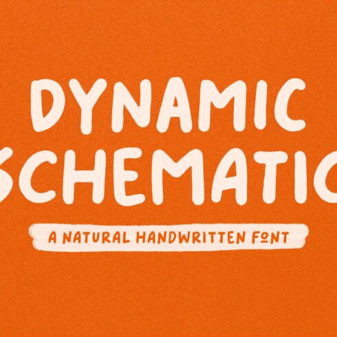 Dynamic Schematic Font cover image.