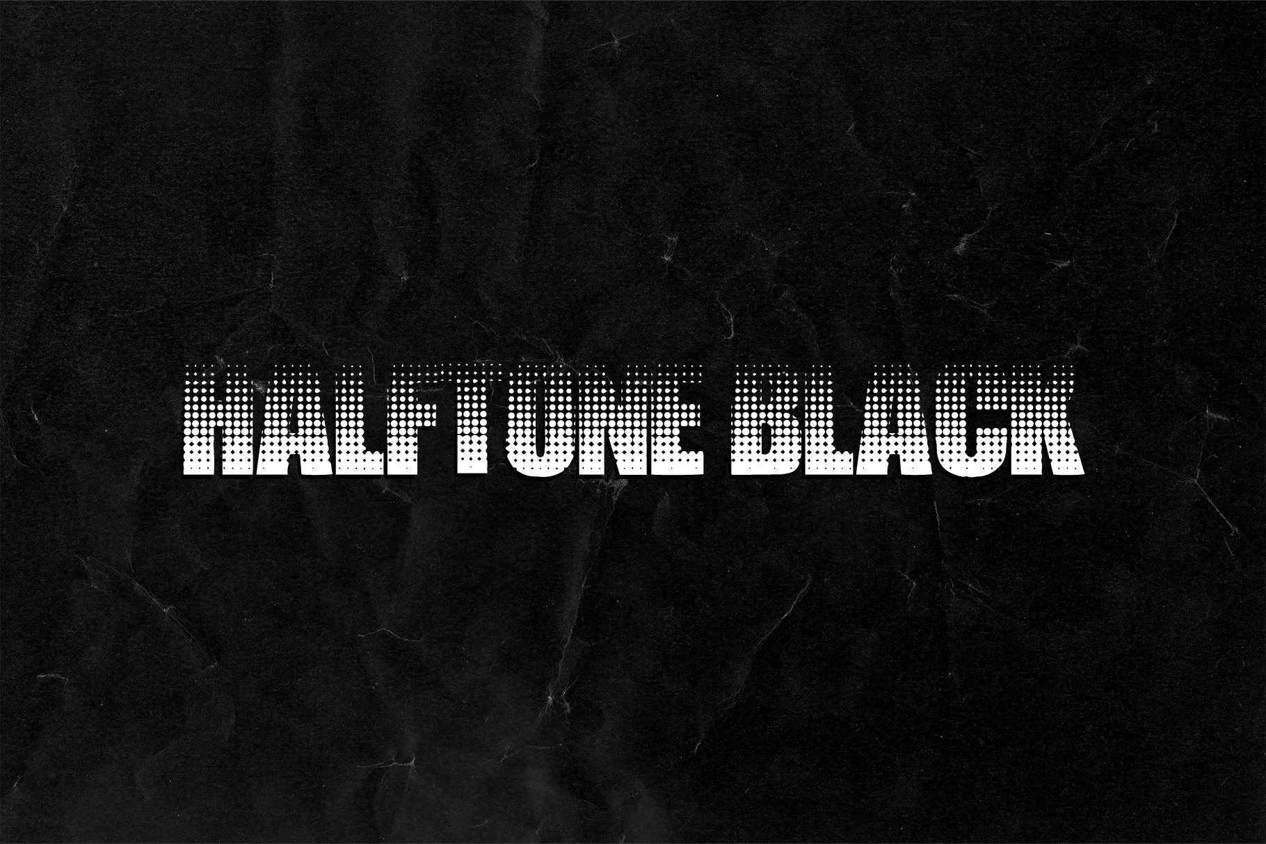 Halftone Black cover image.