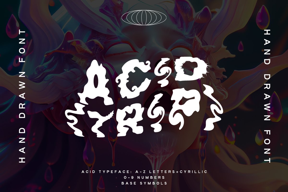 Acid(Trip) - Acid typeface +Cyrilliccover image.
