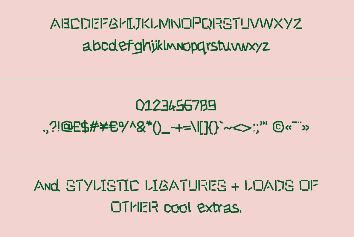 Tapewriter Font preview image.