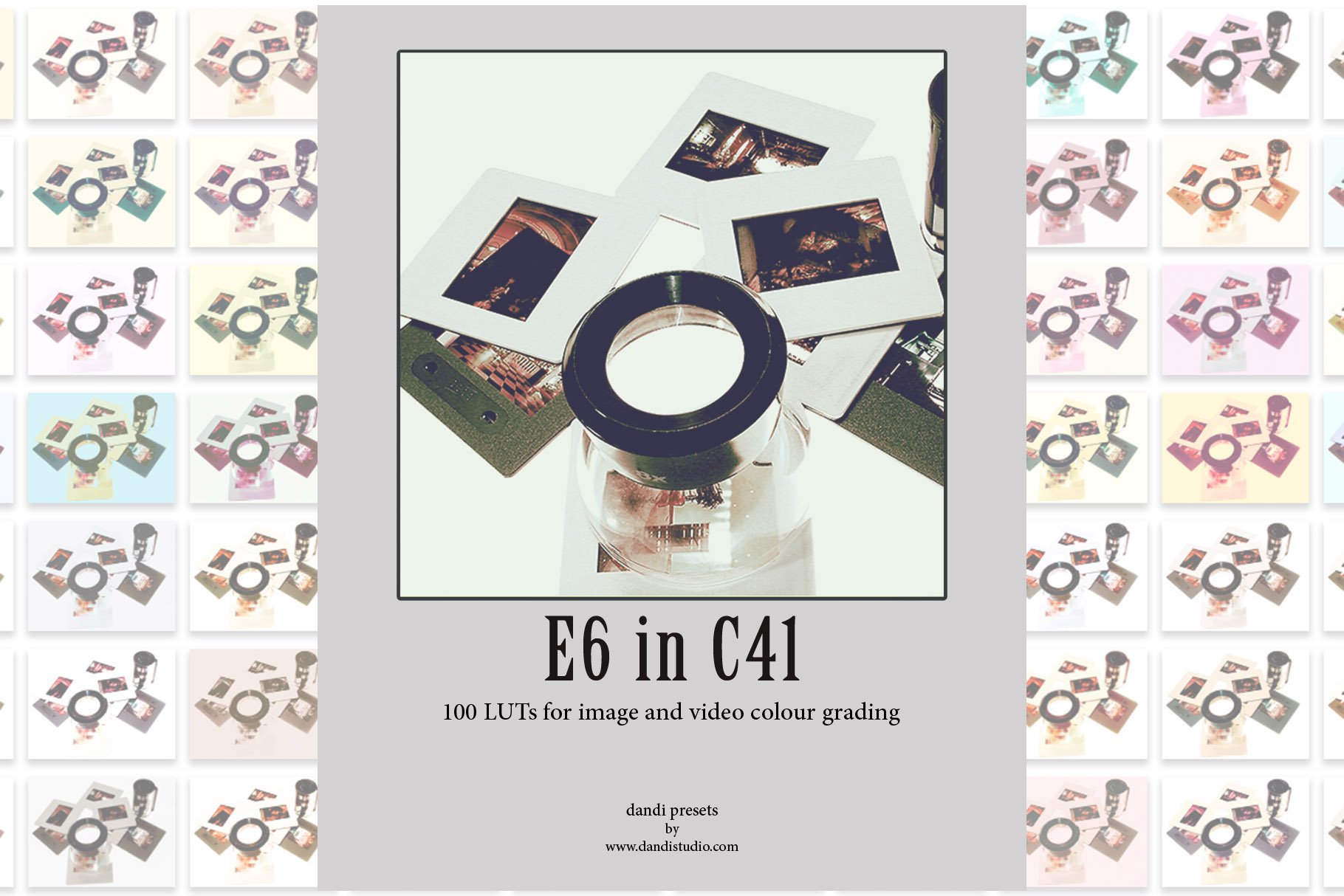 E6 in C41 LUTs Adobe(1998)cover image.