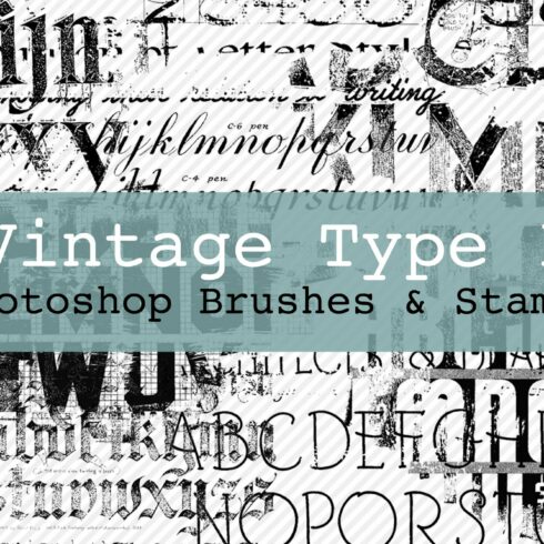 Vintage Type Brushes & Stamps 1cover image.