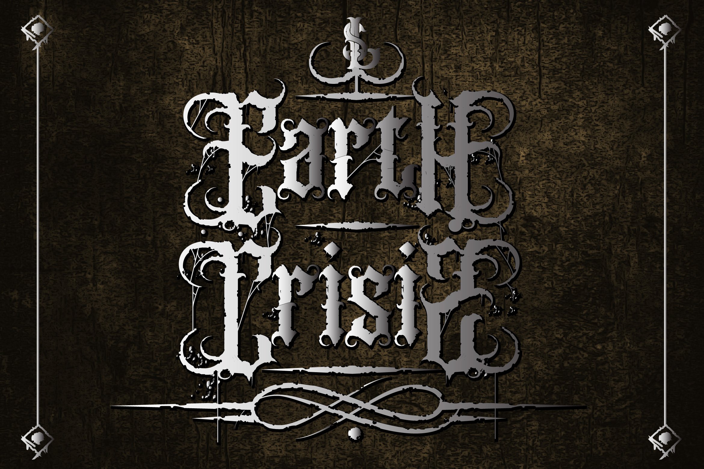 Earth Crisis | Blackmetal Font cover image.