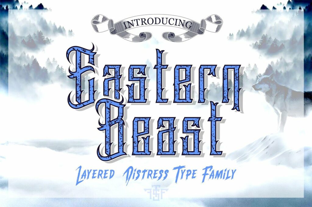 Eastern Rodeo Type Face Eastern Beast Typeface – MasterBundles