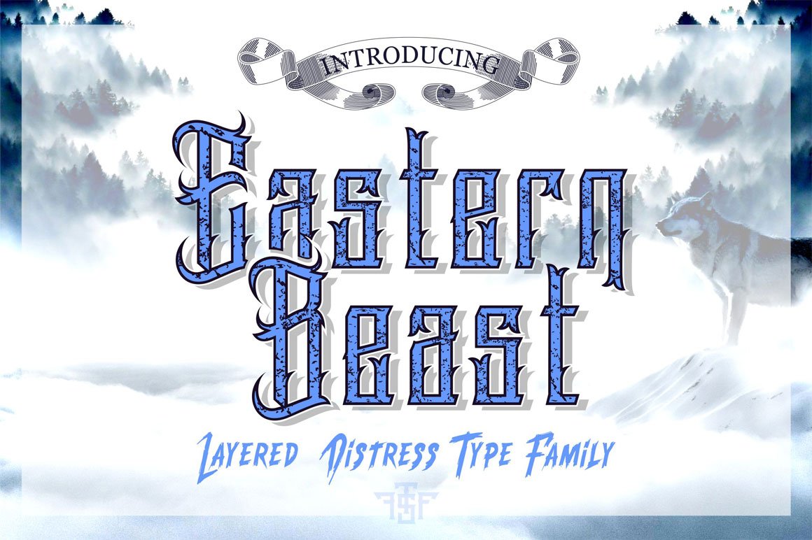Eastern Beast Typeface cover image.
