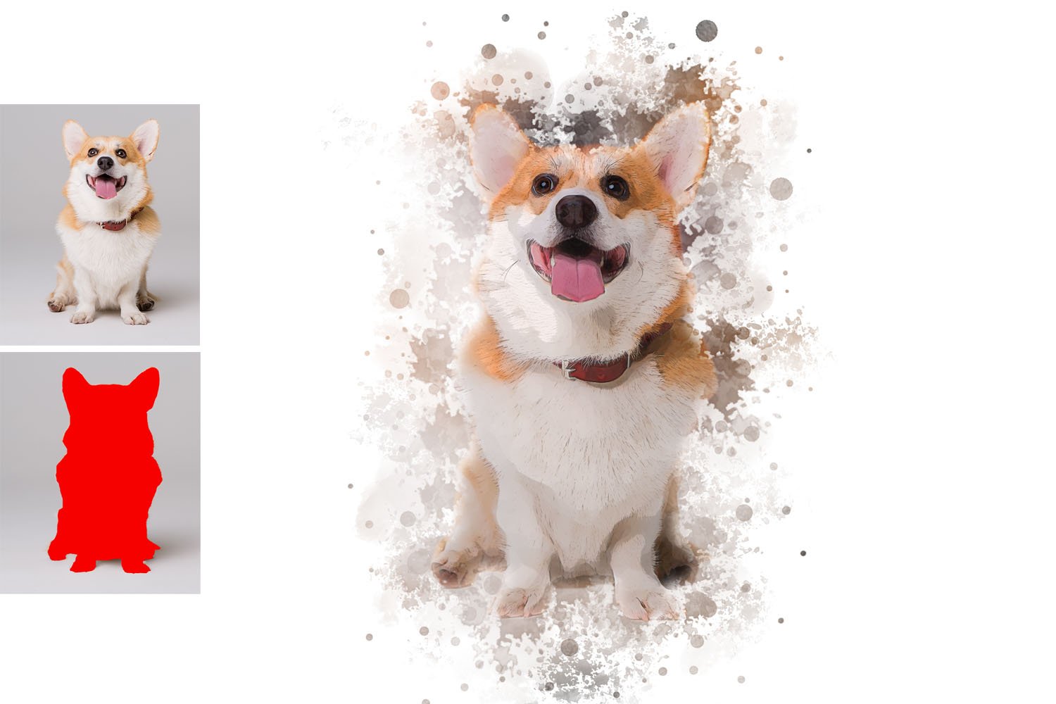 easy puppy painting photoshop action 2 526
