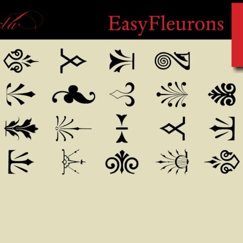 Easy Fleurons Pack cover image.