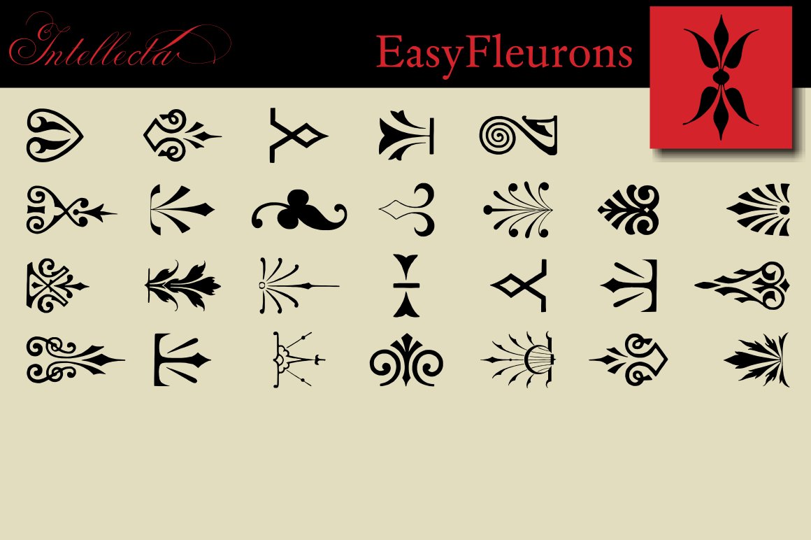 Easy Fleurons Pack cover image.