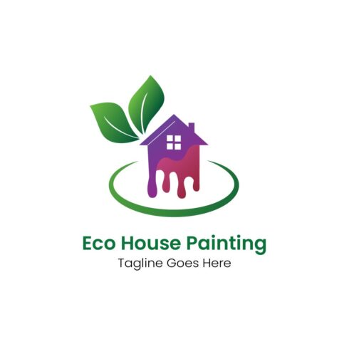 Eco House Painting Logo cover image.