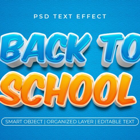 Back to School Text Effectcover image.