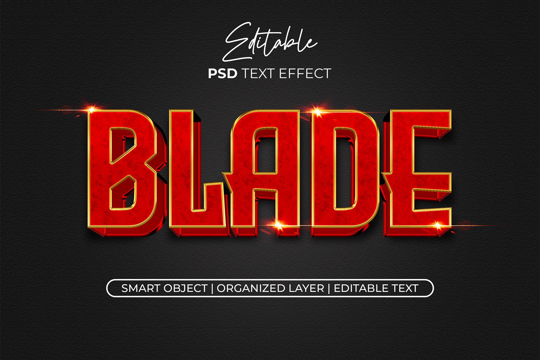 Blade Text Effectcover image.