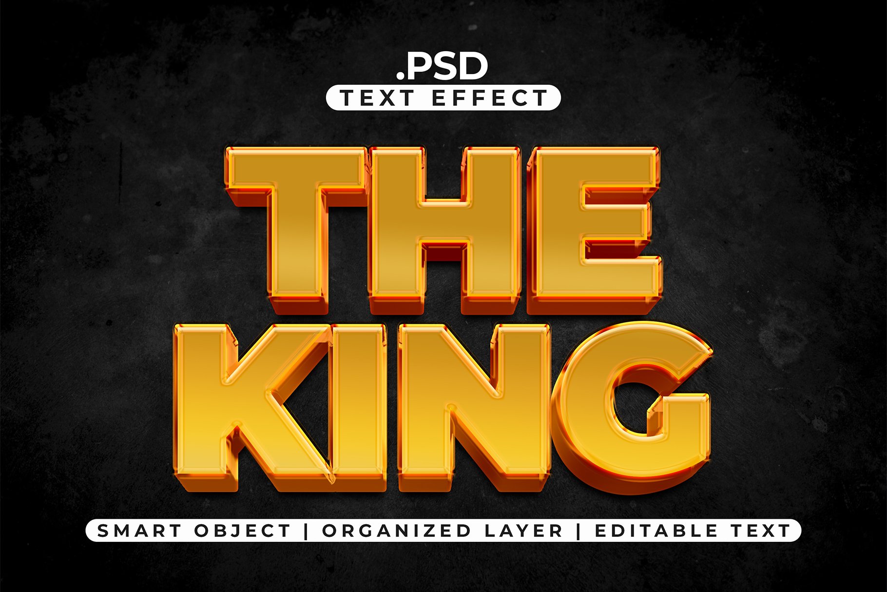 The King Text Effectcover image.