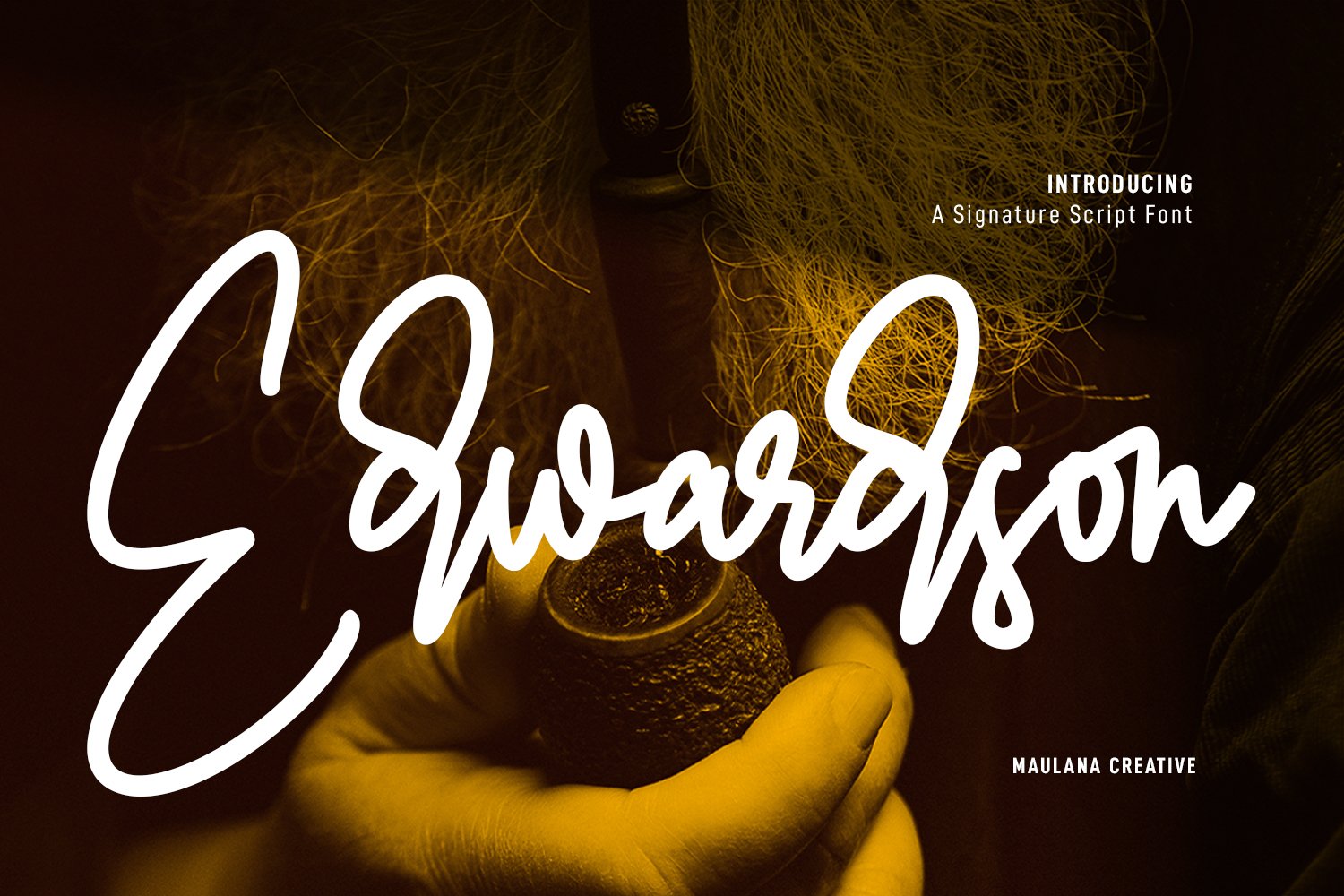 Edwardson Signature Script Font cover image.