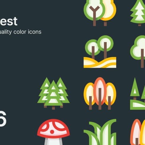 Forest Icons cover image.