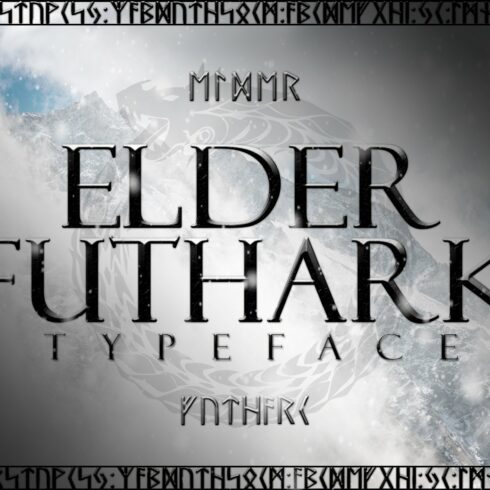 Norse Elder Futhark Typeface cover image.
