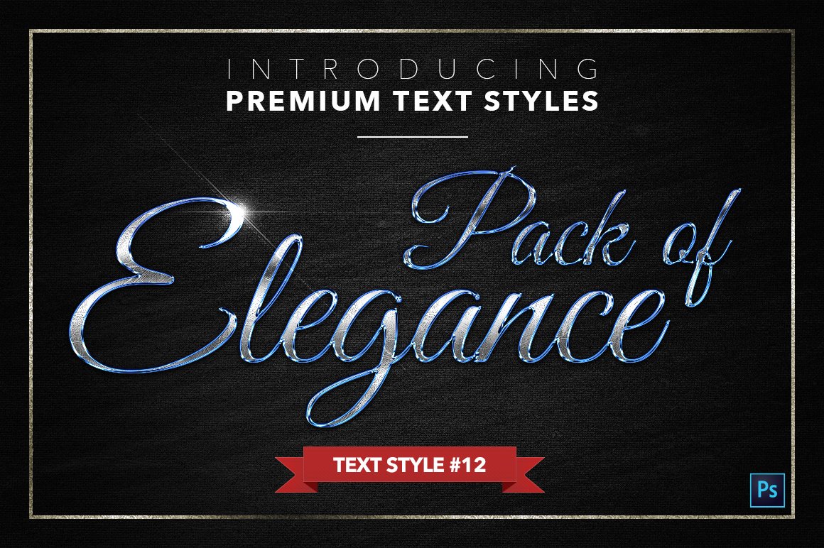 elegance text styles pack one example12 556