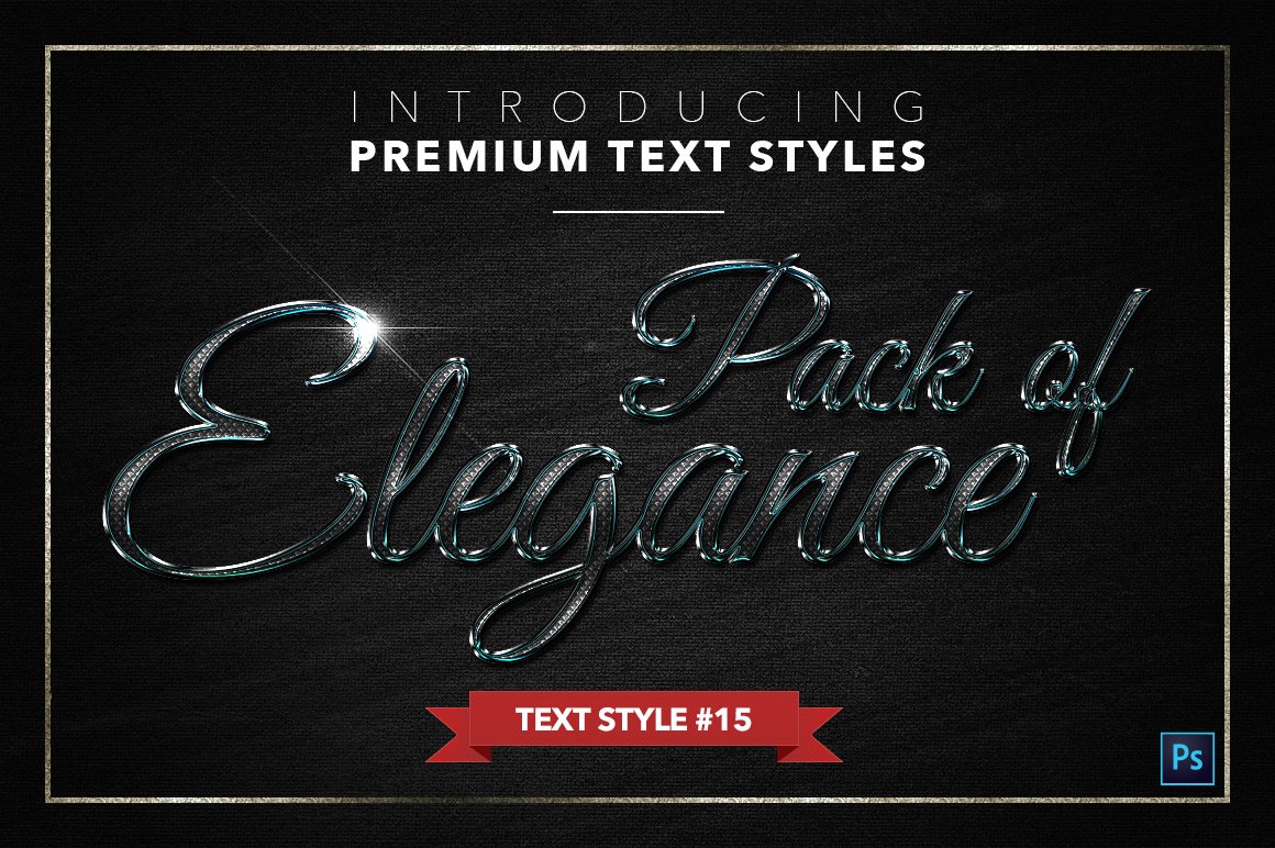 elegance text styles pack one example15 704
