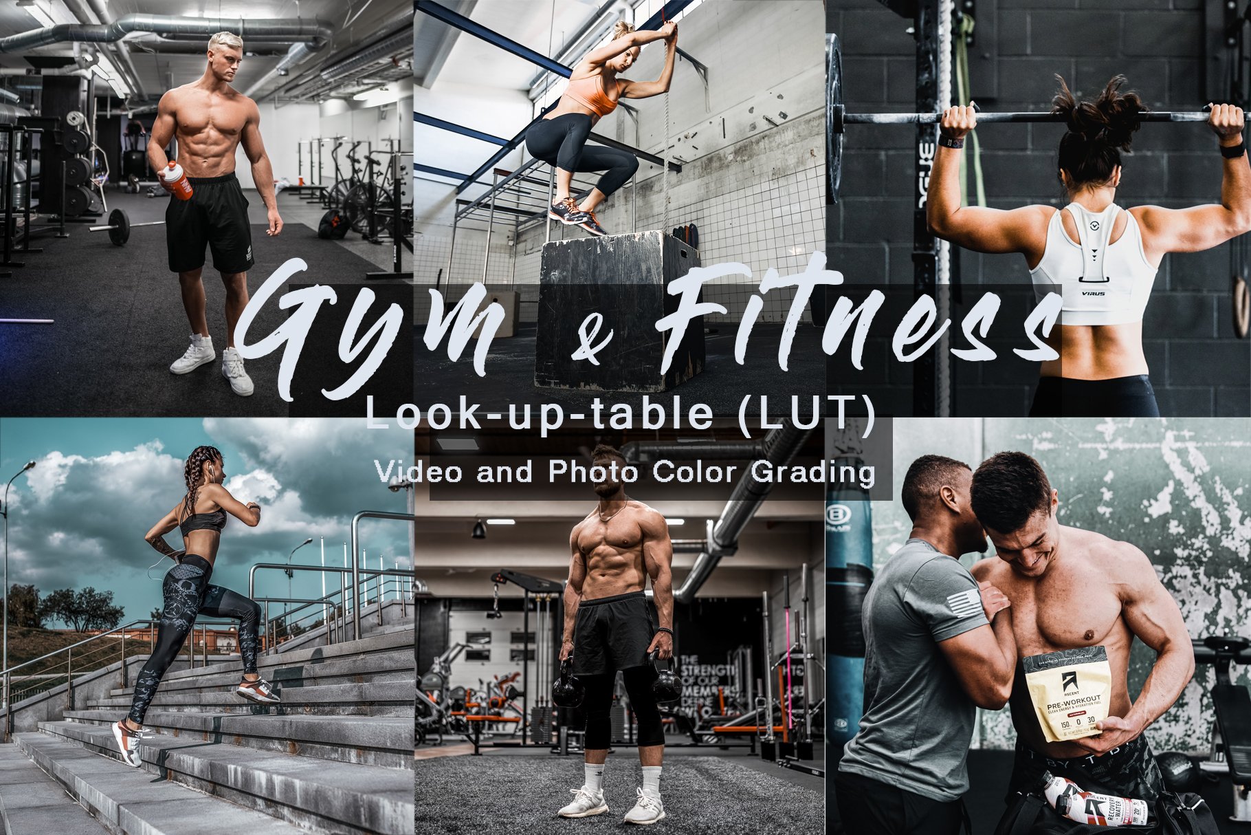 Gym & Fitness - Sports Video LUTscover image.