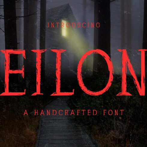 Elion Handcrafted Font cover image.