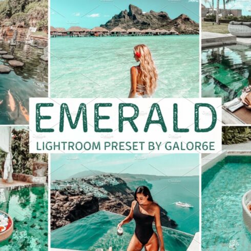 Lightroom Preset EMERALD by GALOR6Ecover image.