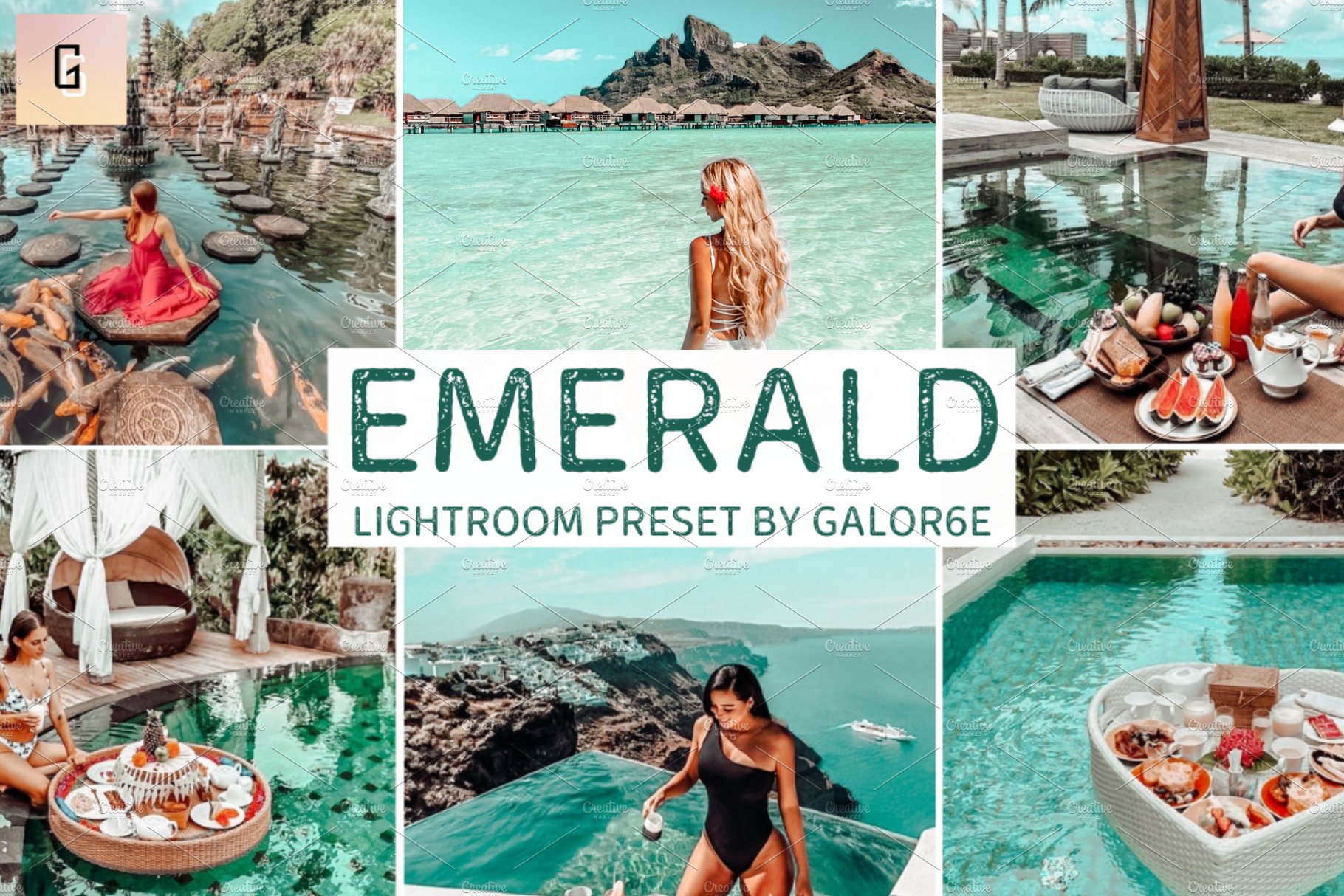 Lightroom Preset EMERALD by GALOR6Ecover image.