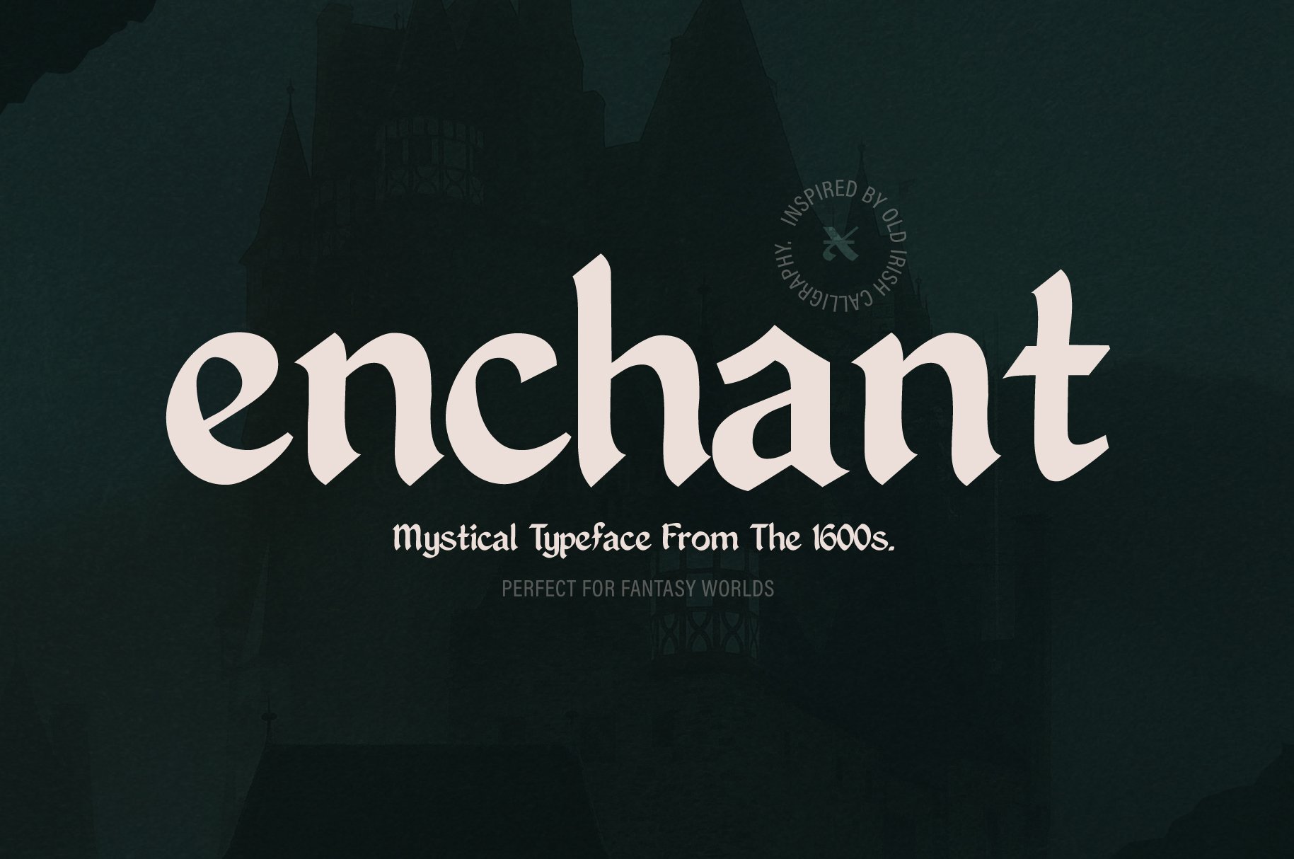 Enchant - Mystical 1600s Typefacecover image.