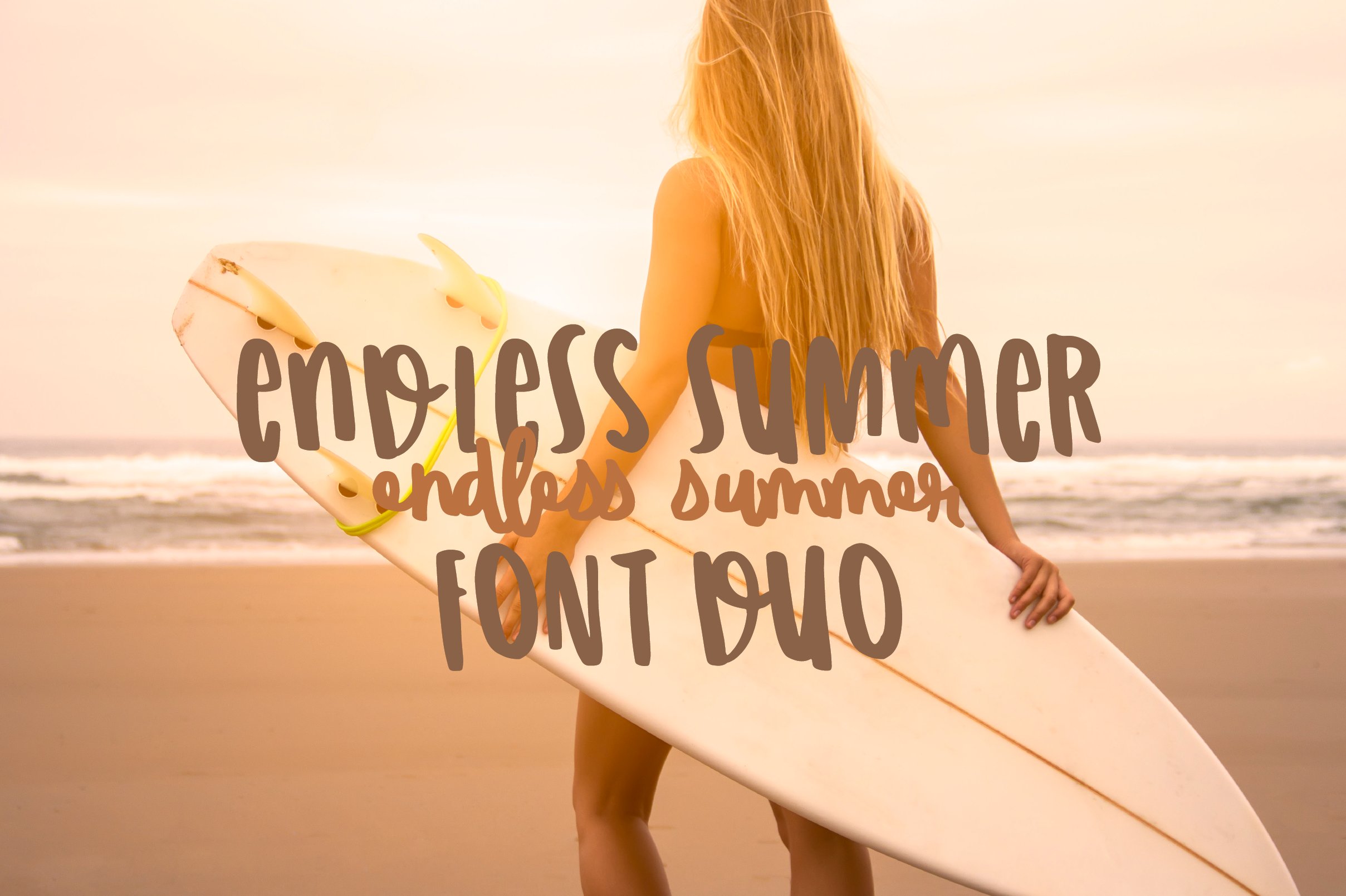 Endless Summer Font Duo cover image.
