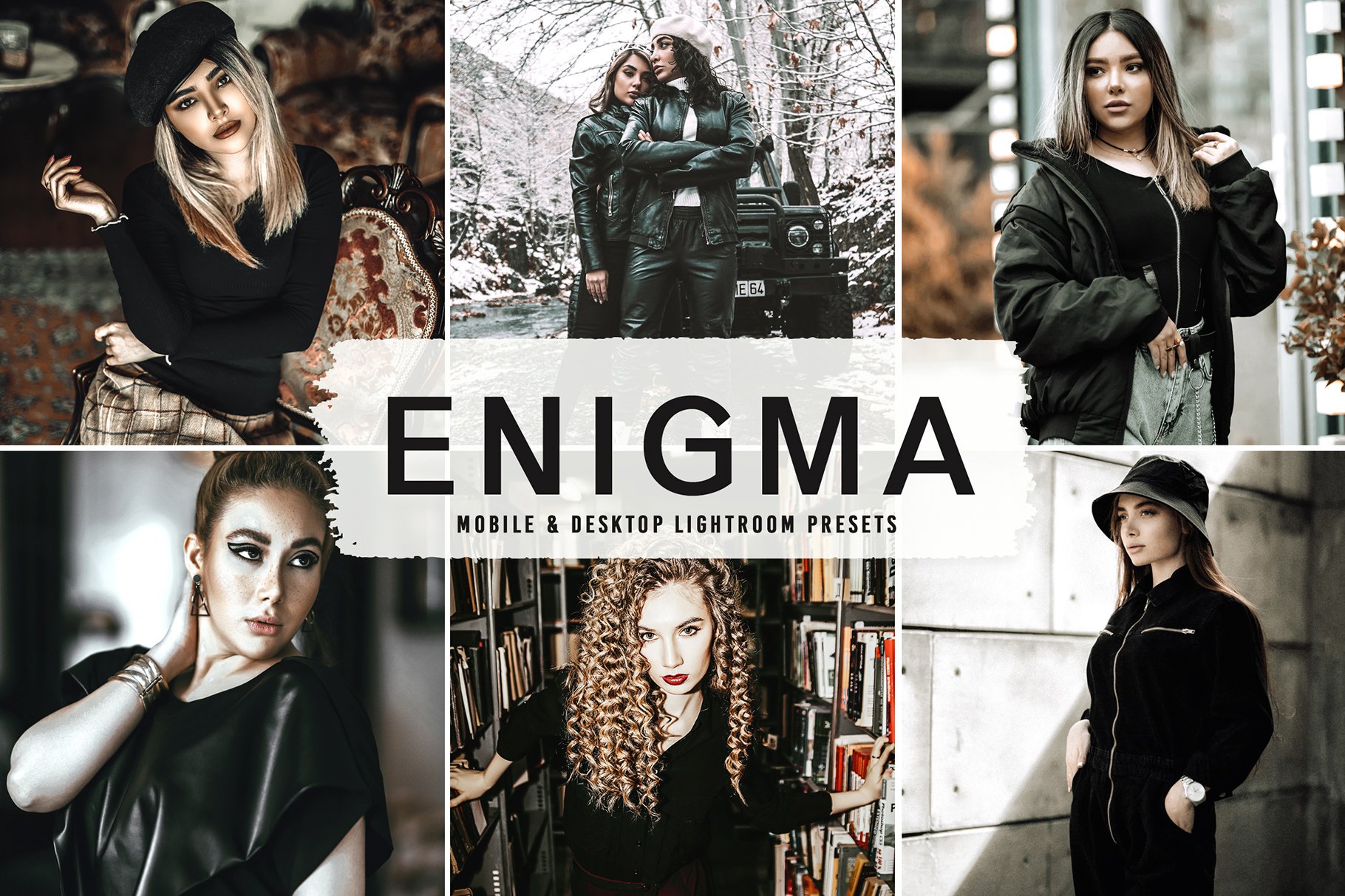 Enigma Pro Lightroom Presetscover image.