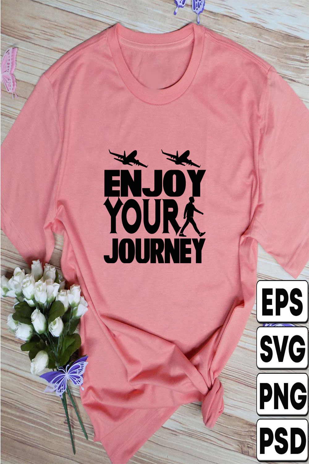 Enjoy Your Journey pinterest preview image.