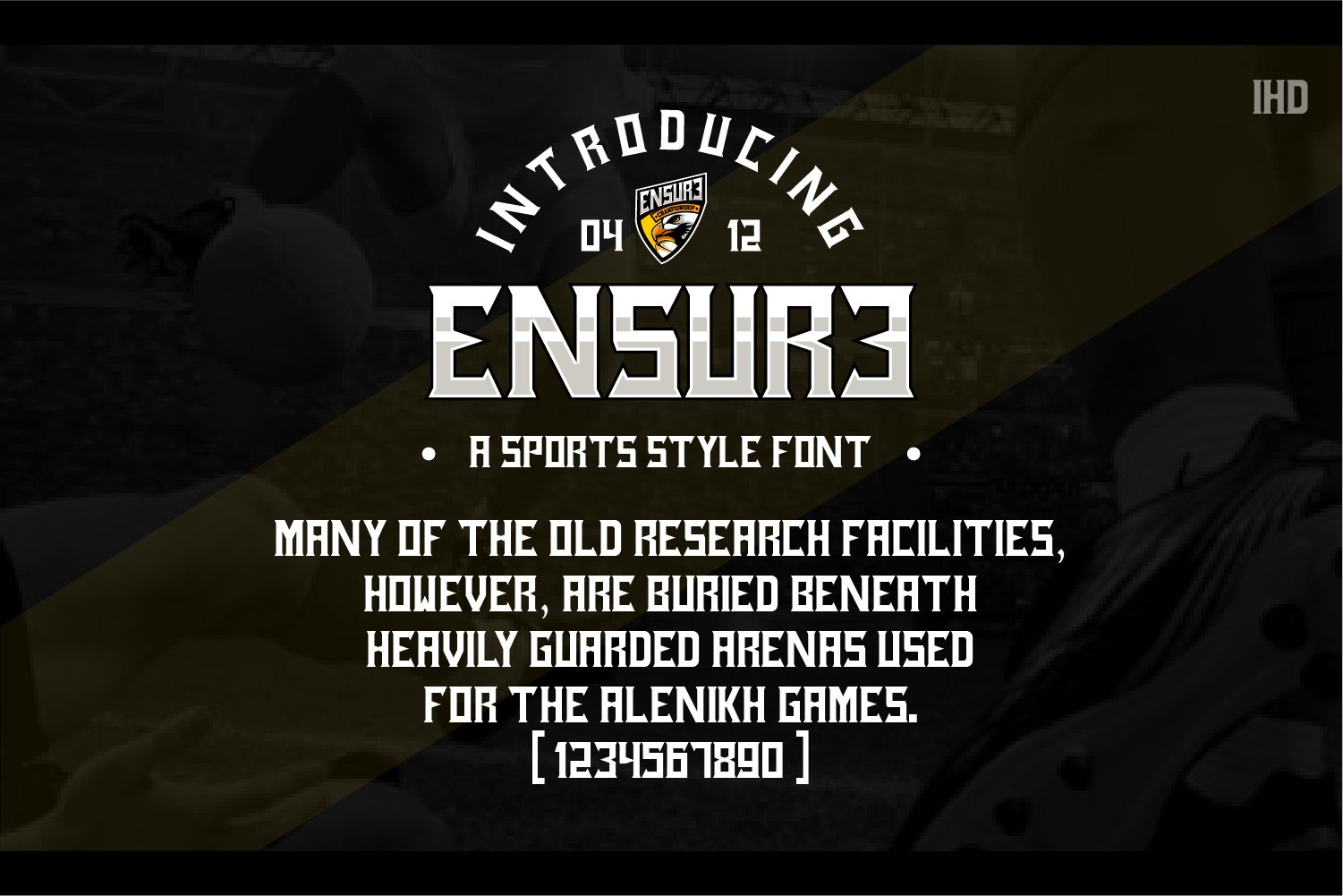 Ensure Sports Gothic preview image.