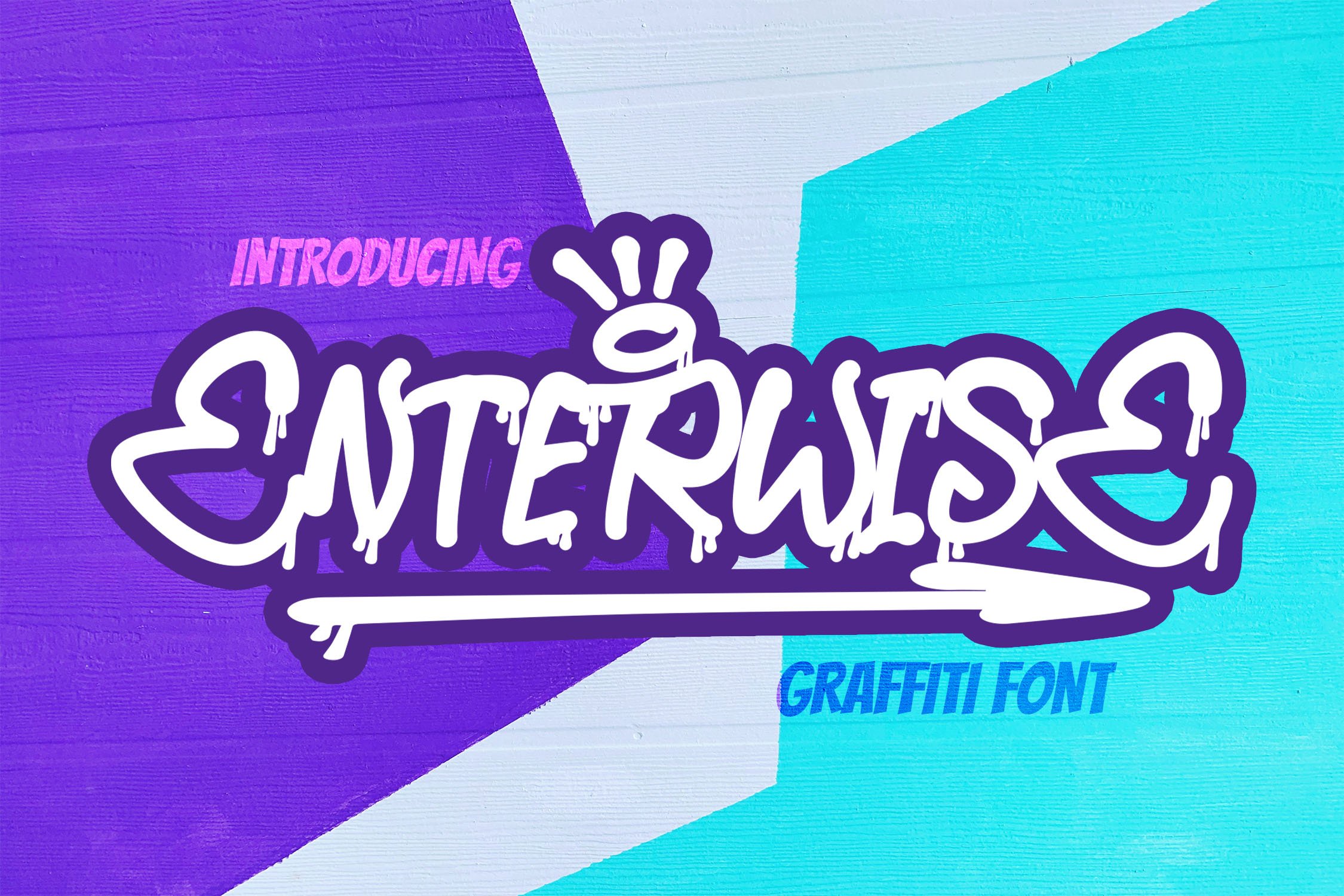 ENTERWISE - Graffiti Font cover image.