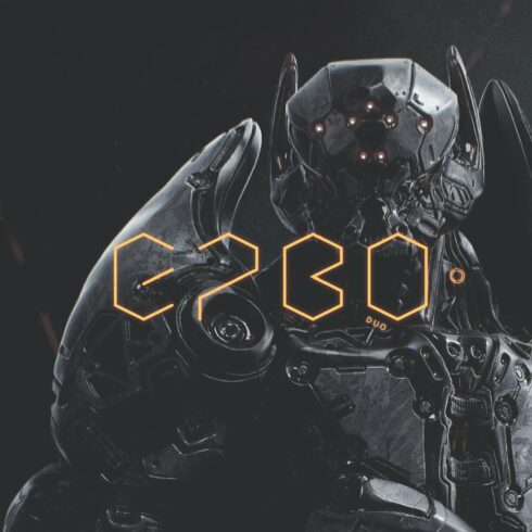EPBO Scifi Futuristic Font cover image.