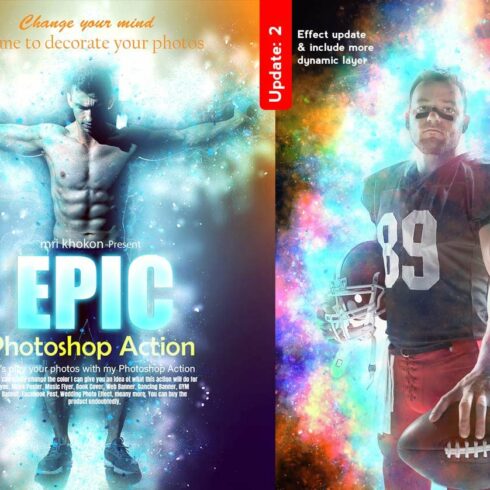 Epic Photoshop Actioncover image.