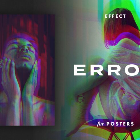 Error Photo Effect for Posterscover image.