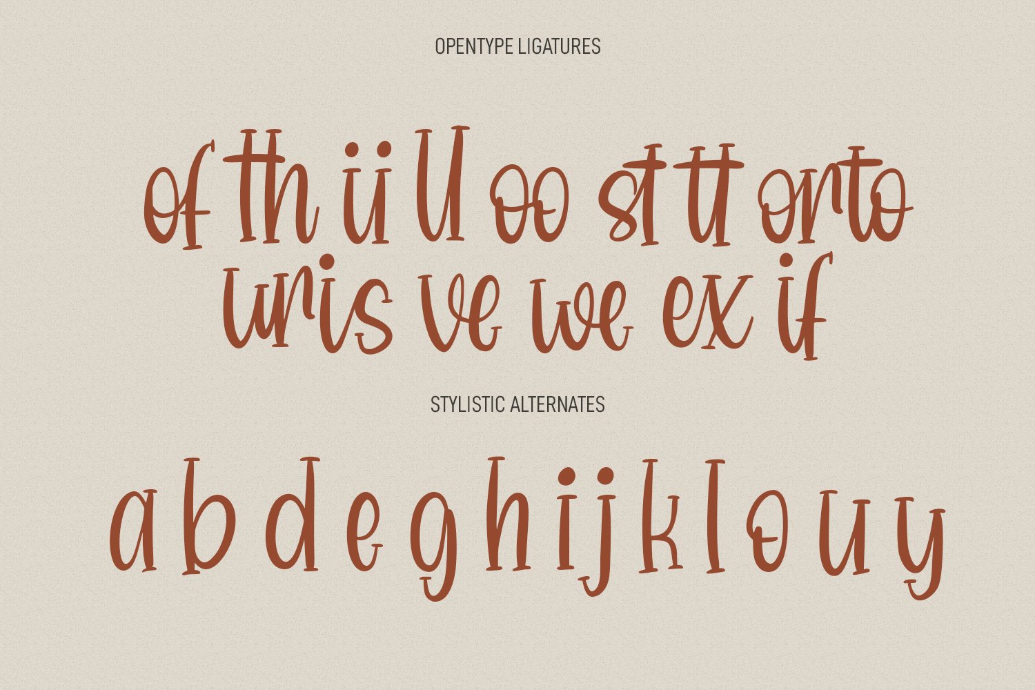 everyday hungry cute script font 9 670