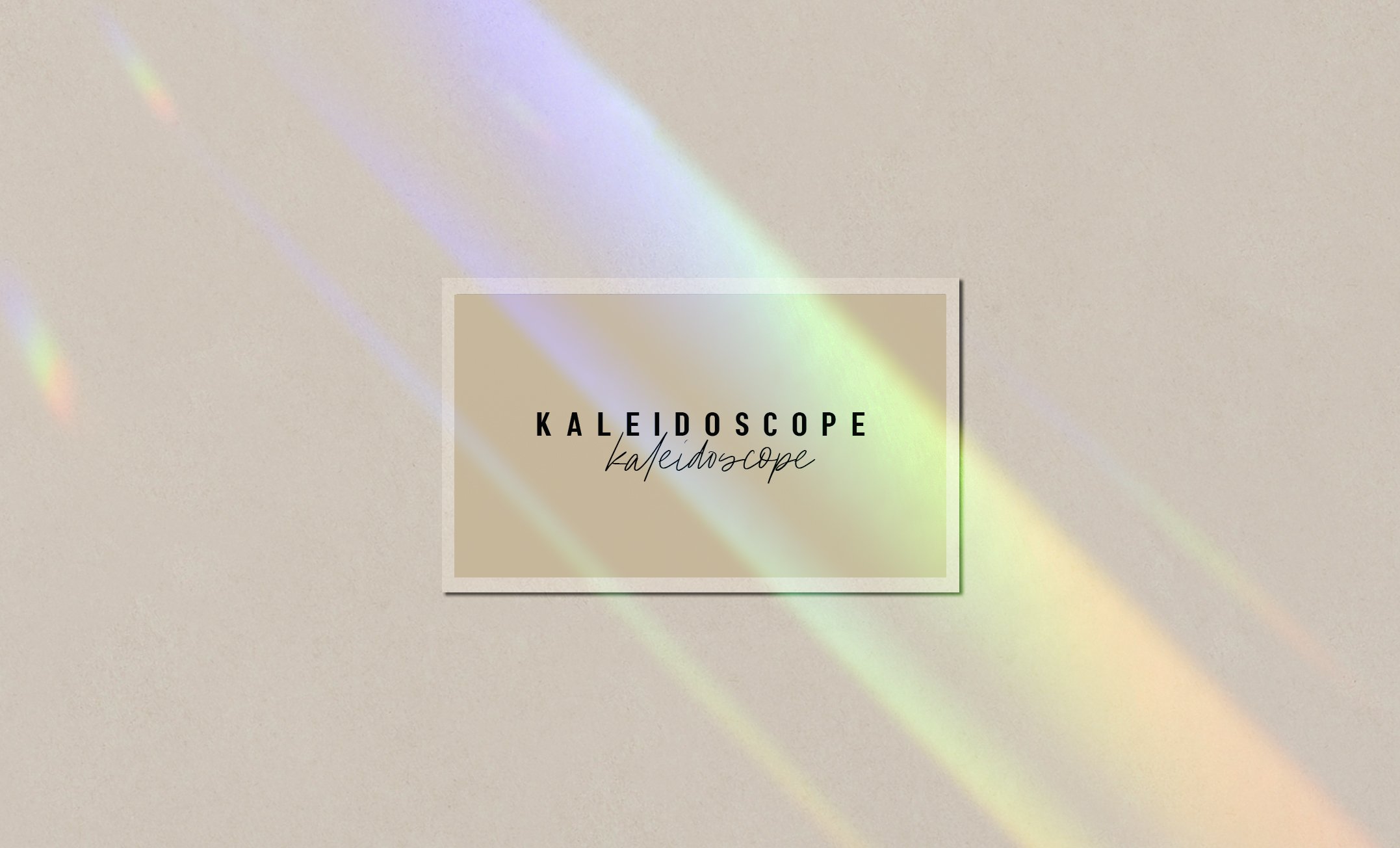 Kaleidoscope | Rainbow Prism Overlaypreview image.