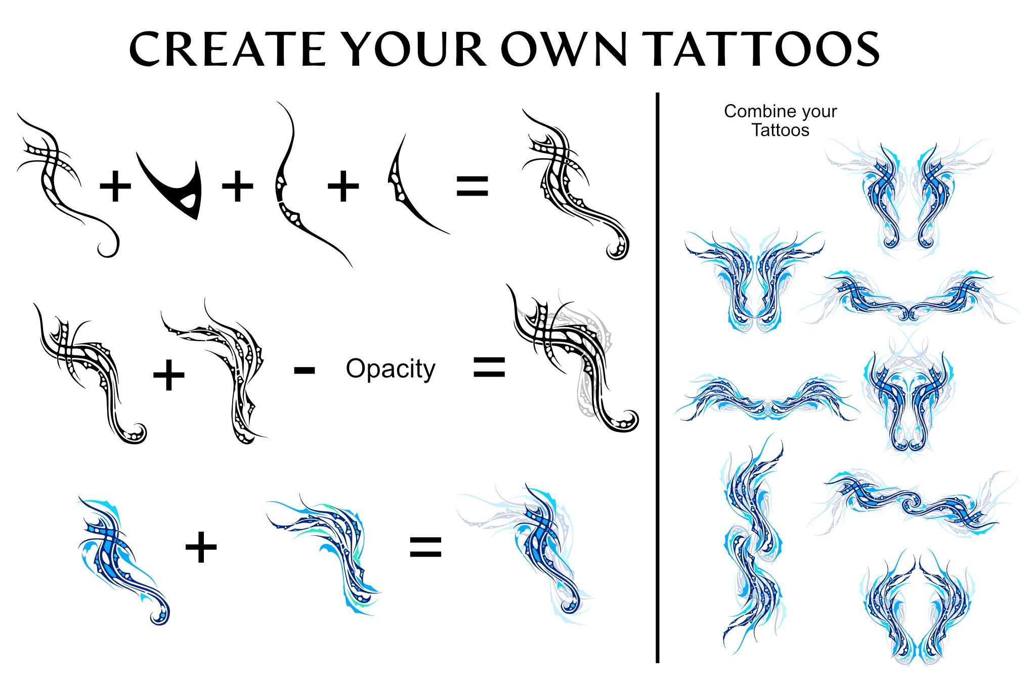 Tattoo Toolkit(Vector, PNG, Brushes)preview image.