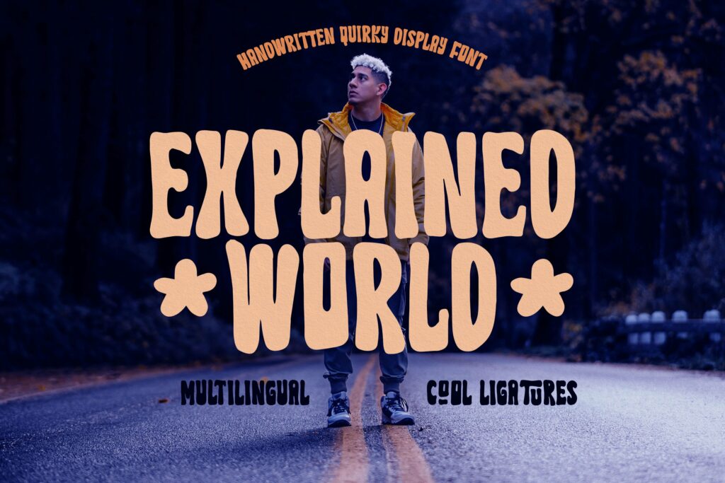 Explained World - Quirky Handwritten – MasterBundles