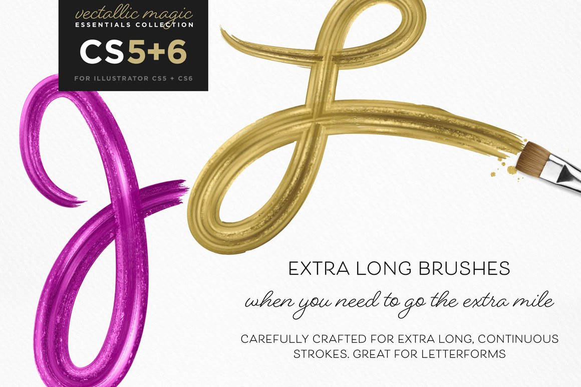 extra long brushes v 881