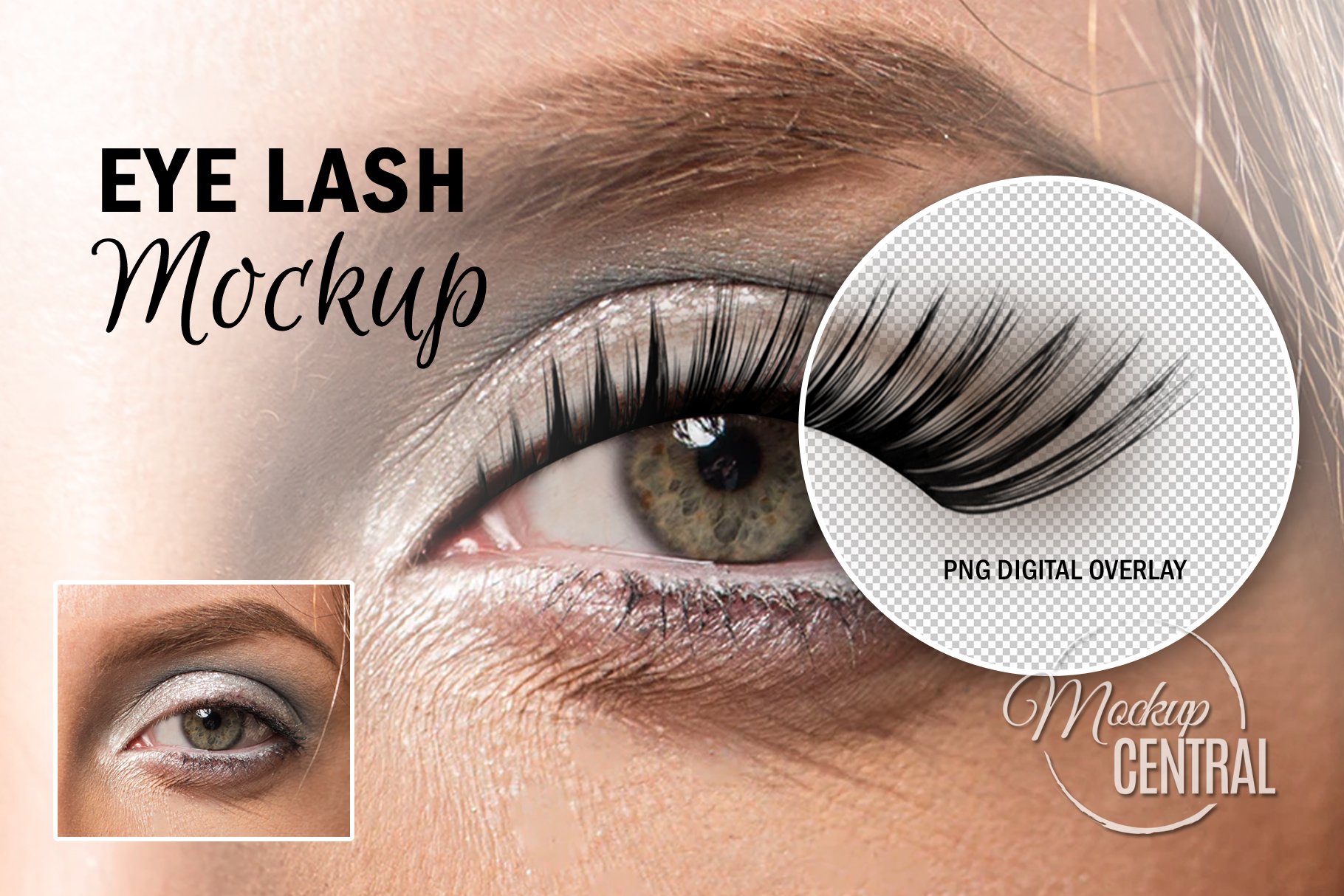 Beauty Makeup Digital Eyelash PNGcover image.