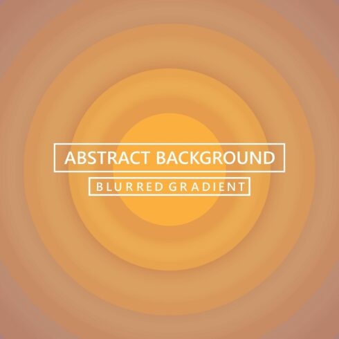 Abstract blurred gradient mesh background vector cover image.