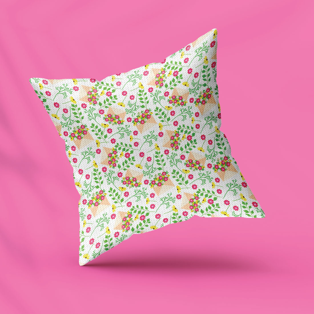Spring seamless pattern preview image.