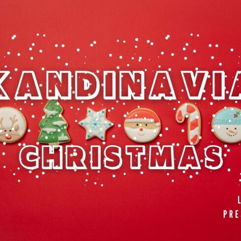 Scandinavian Christmas Presetscover image.